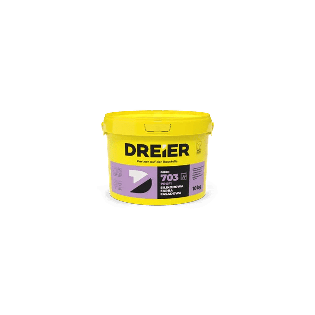 Dreier 703 farba silikonowa elewacyjna 10L