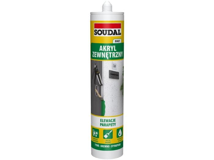 Soudal akryl zewnętrzny 280ml