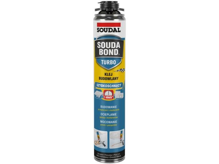 Soudal Soudabond Easy Turbo klej budowlany szybkoschący 750ml