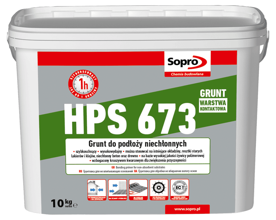 Sopro HPS 673 grunt do podłozy niechłonnnych 10kg