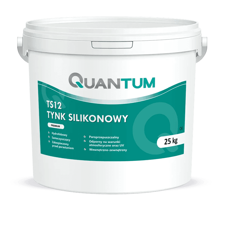 QUANTUM TS12 Tynk Silikonowy 25kg