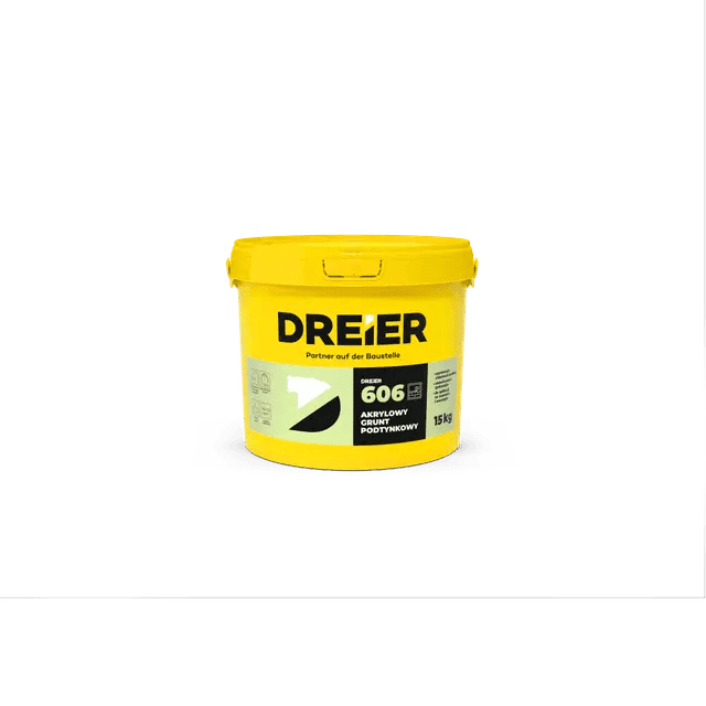 Dreier 606 akrylowy grunt podtynkowy biały 5 kg