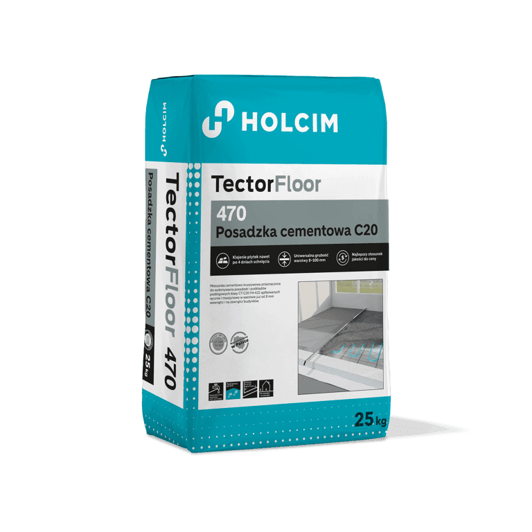 Holcim Tector Floor 470 zaprawa posadzkowa C20 25kg