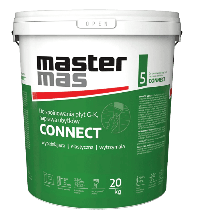 Mastermas Connect gładź szpachlowa  20 kg