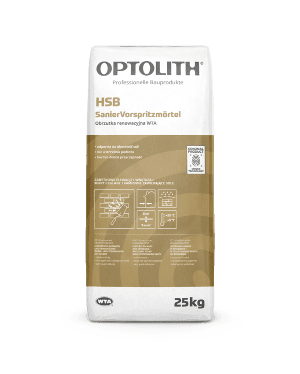 Optolith WTA obrzutka renowacyjna HSB 25 kg