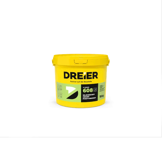Dreier 608 silikonowy grunt podtynkowy biały 15kg